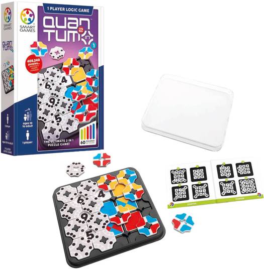 smartgames compact quantum 2-1 puzzle