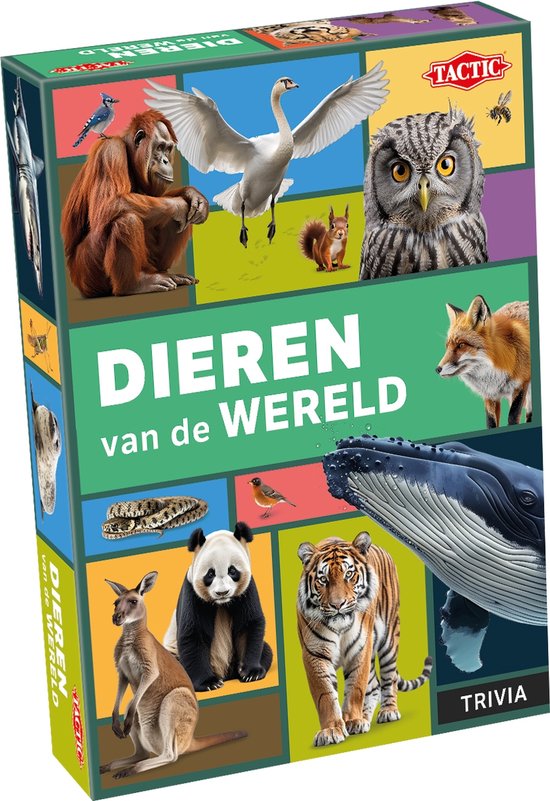 Kaartspel Dieren van de wereld NED