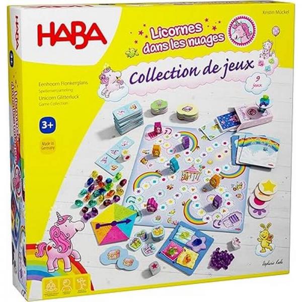 Licornes dans les nuages - collection des jeux HABA FRA