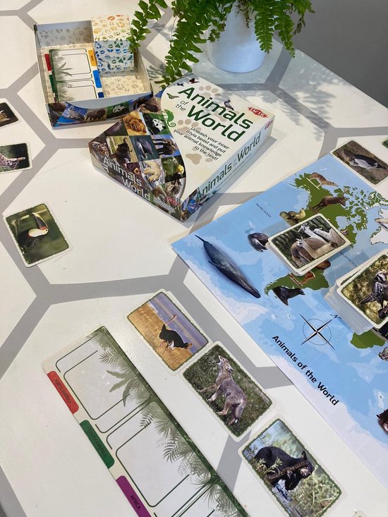 Kaartspel Dieren van de wereld NED