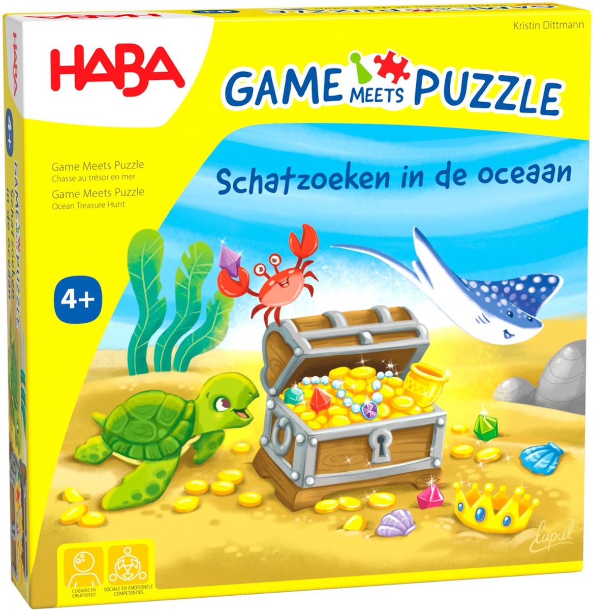 game meets puzzle - schatzoeken in de oceaan HABA NED