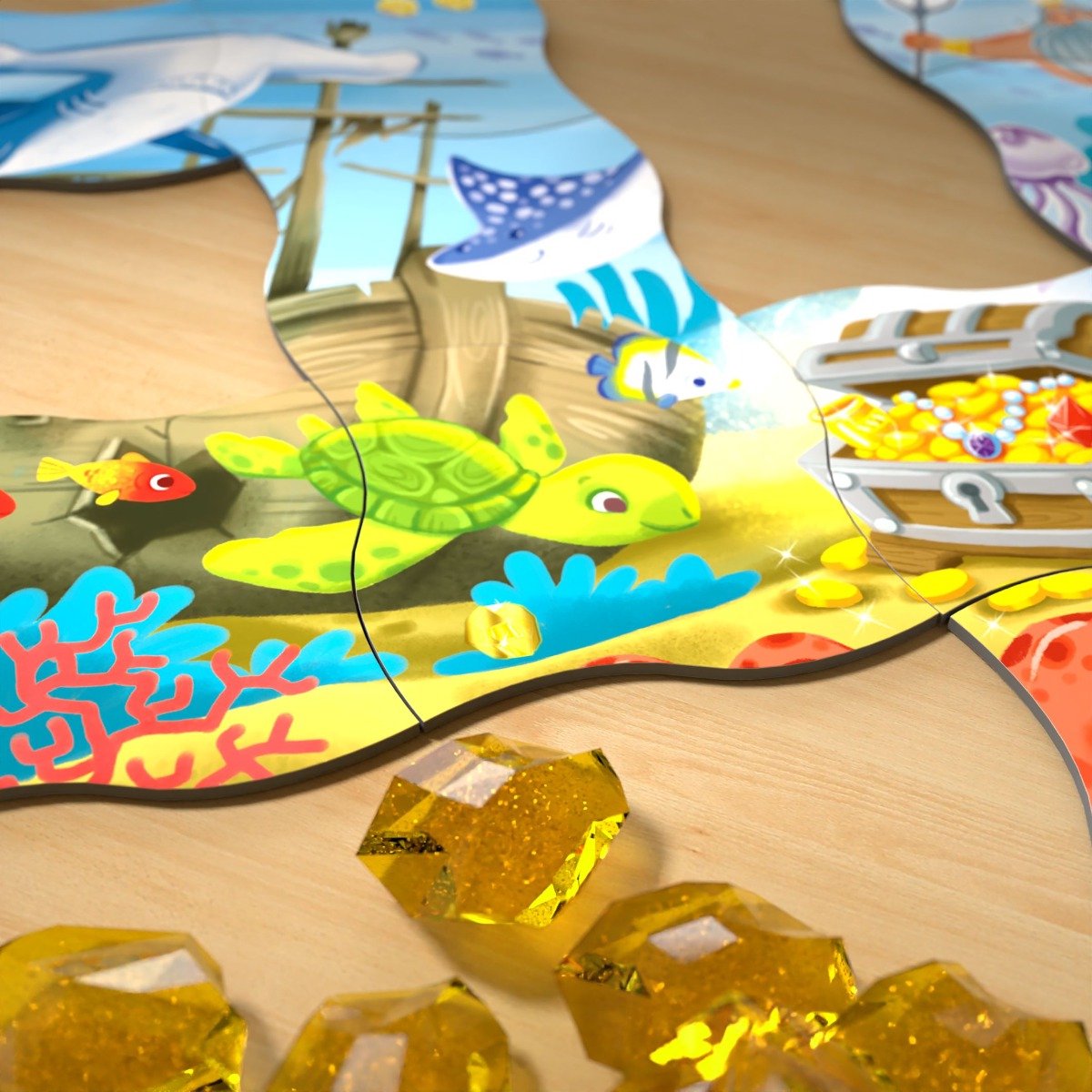 game meets puzzle - schatzoeken in de oceaan HABA NED