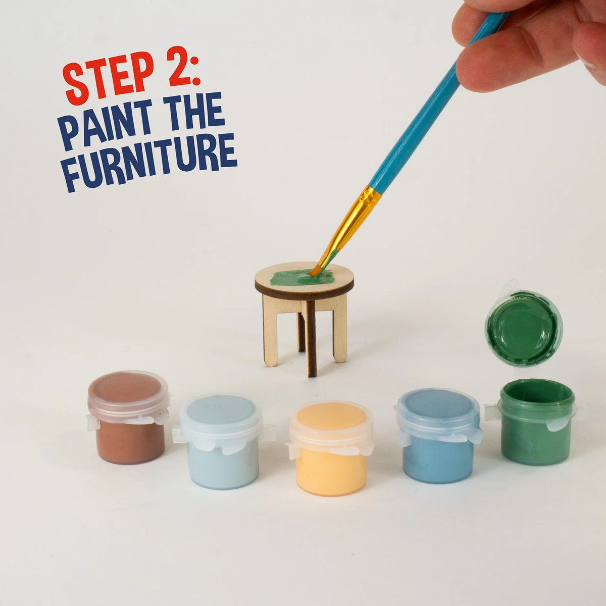 het muizenhuis Mini Scene Kit - Kunstenaar's atelier
