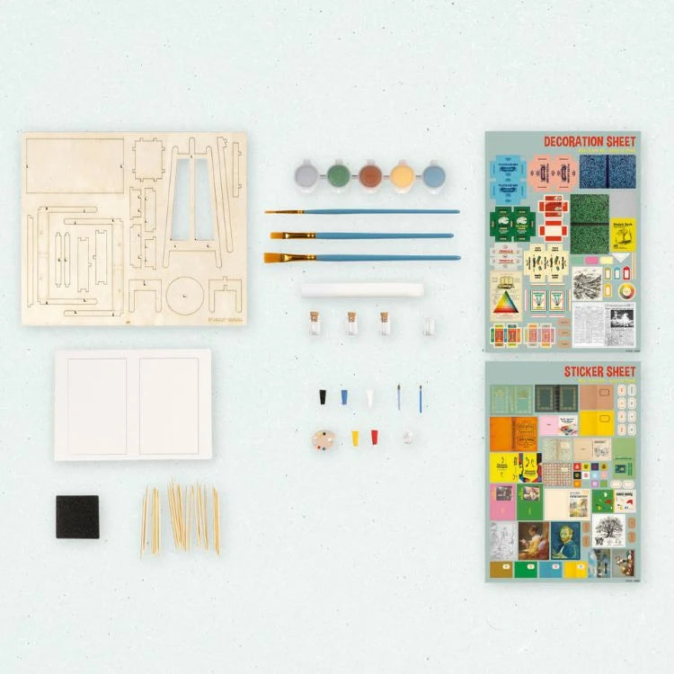 het muizenhuis Mini Scene Kit - Kunstenaar's atelier