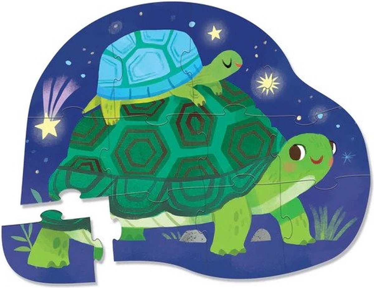 puzzel schildpadden samen 12pc