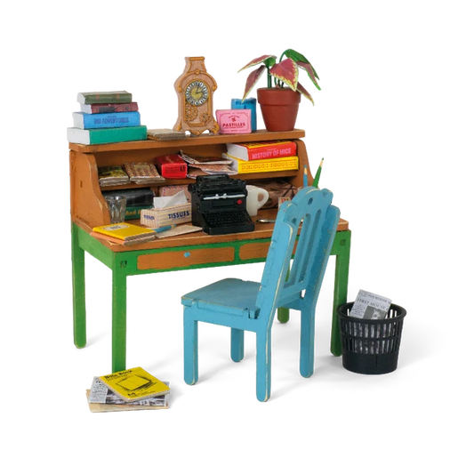 het muizenhuis Mini Scene Kit - Schrijversbureau