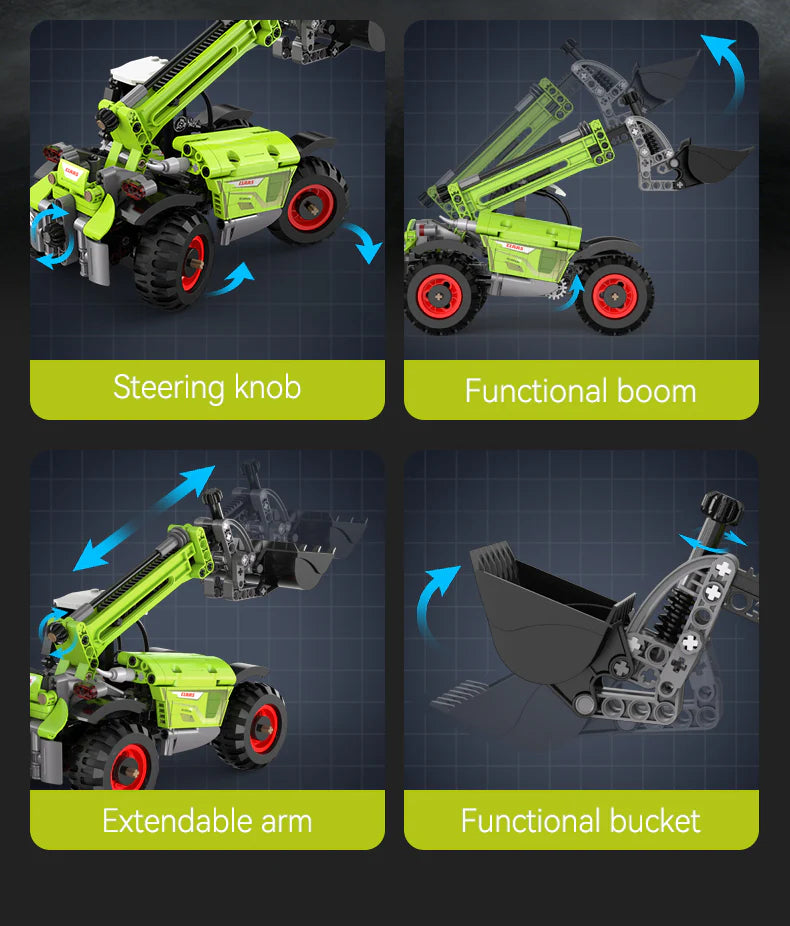 Kit de construction Mini Claas Scorpion 756 - CADA