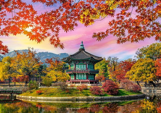 Puzzle gyeongbokgung palace, seoul, south korea 500pc