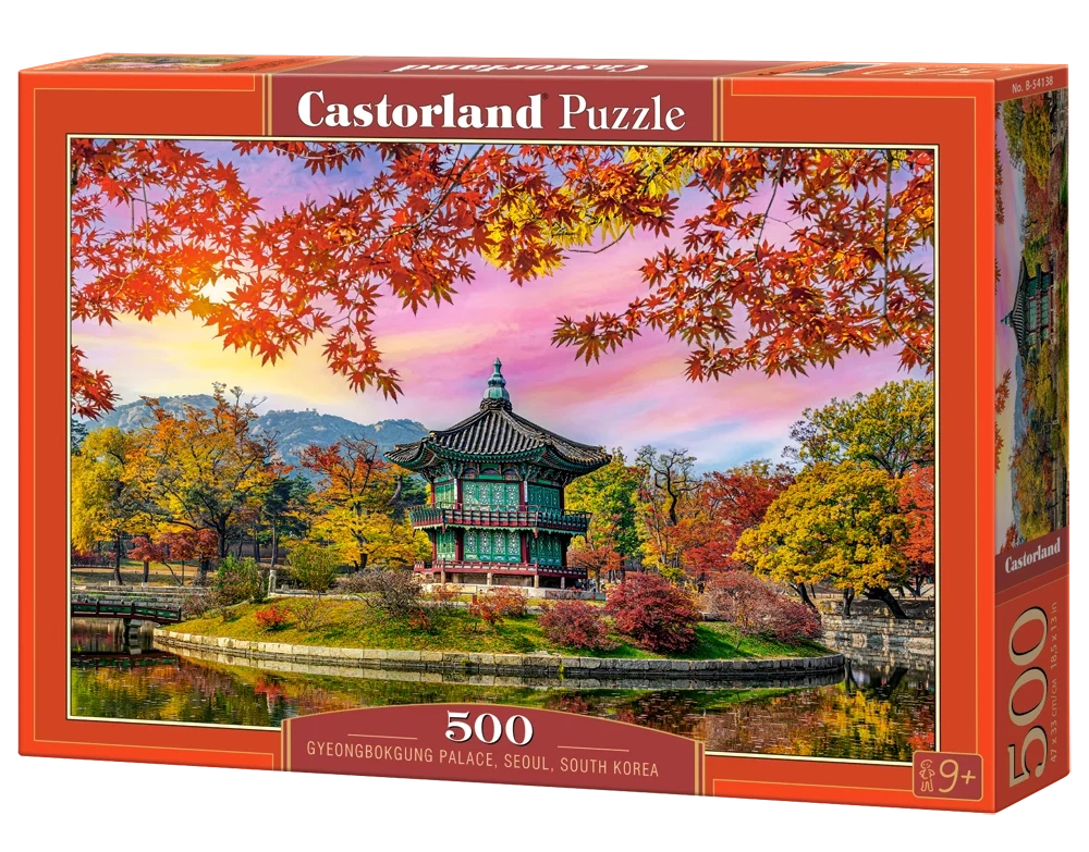 Puzzle gyeongbokgung palace, seoul, south korea 500pc