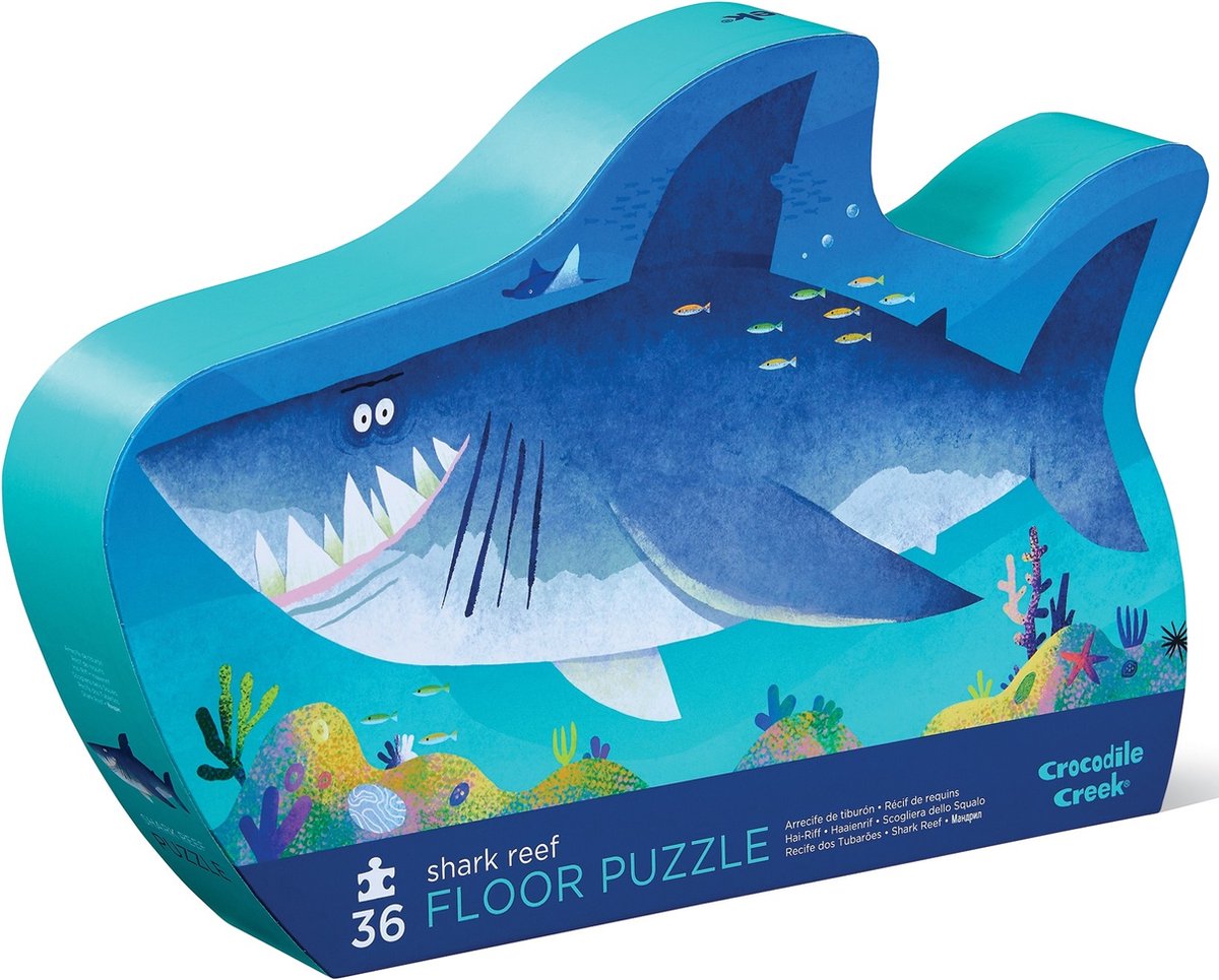 puzzel haaien rif 36pc