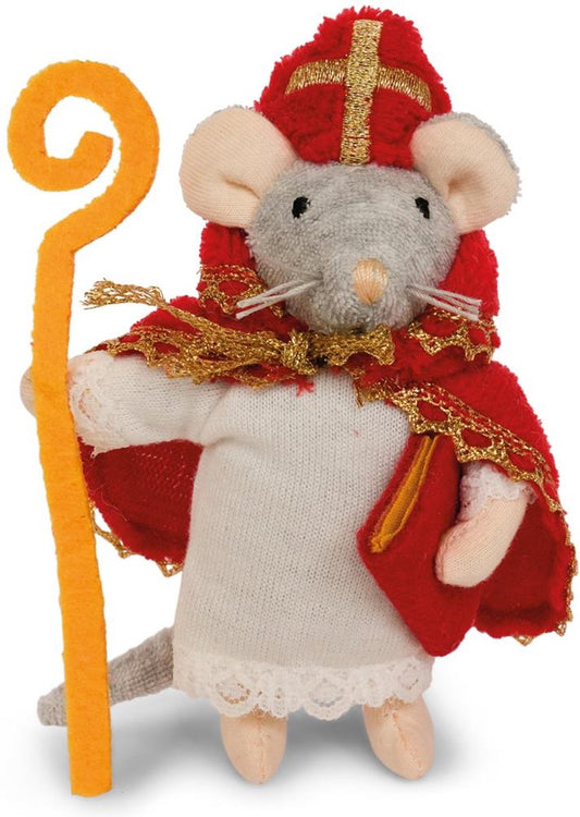 het muizenhuis knuffel muis Sinterklaas