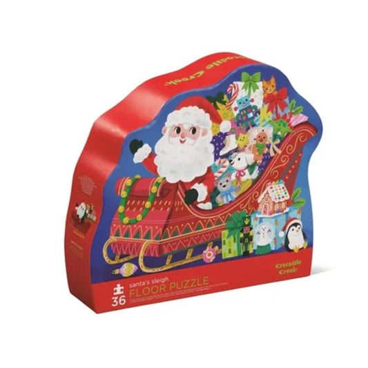 puzzel kerstman slee 36pc