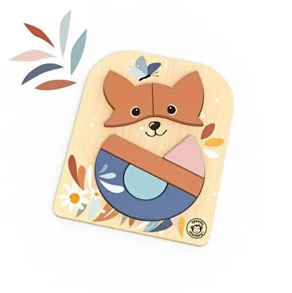 inlegpuzzel vos SPEEDY MONKEY