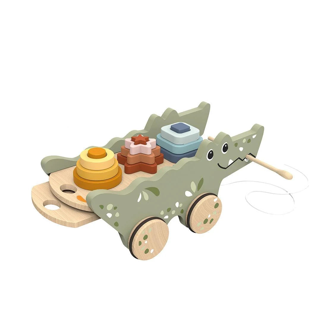 trekfiguur krokodil - speedy monkey
