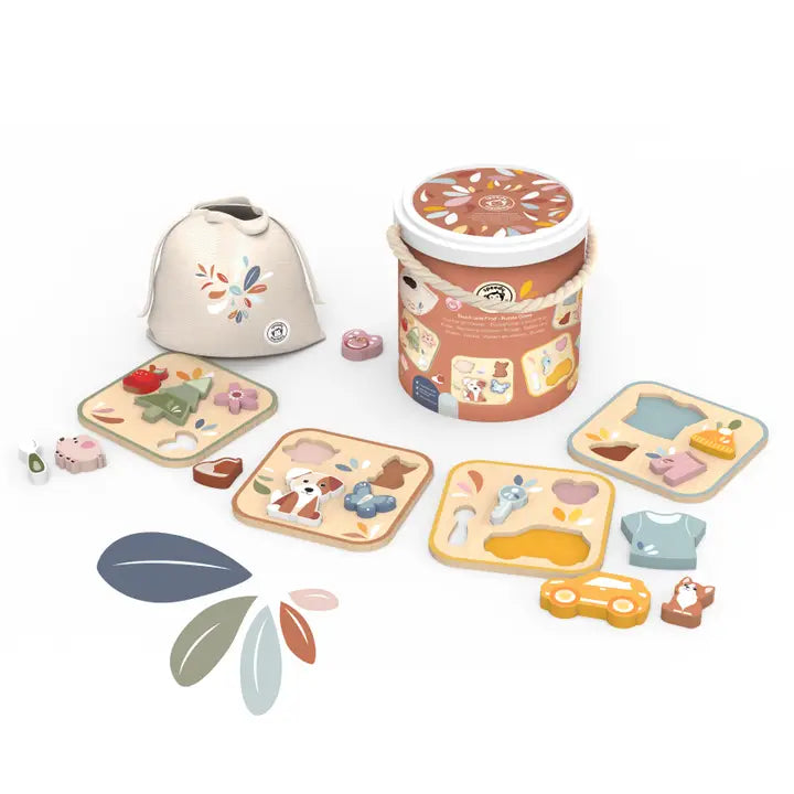 touch and find puzzel baby lotto - speedy monkey