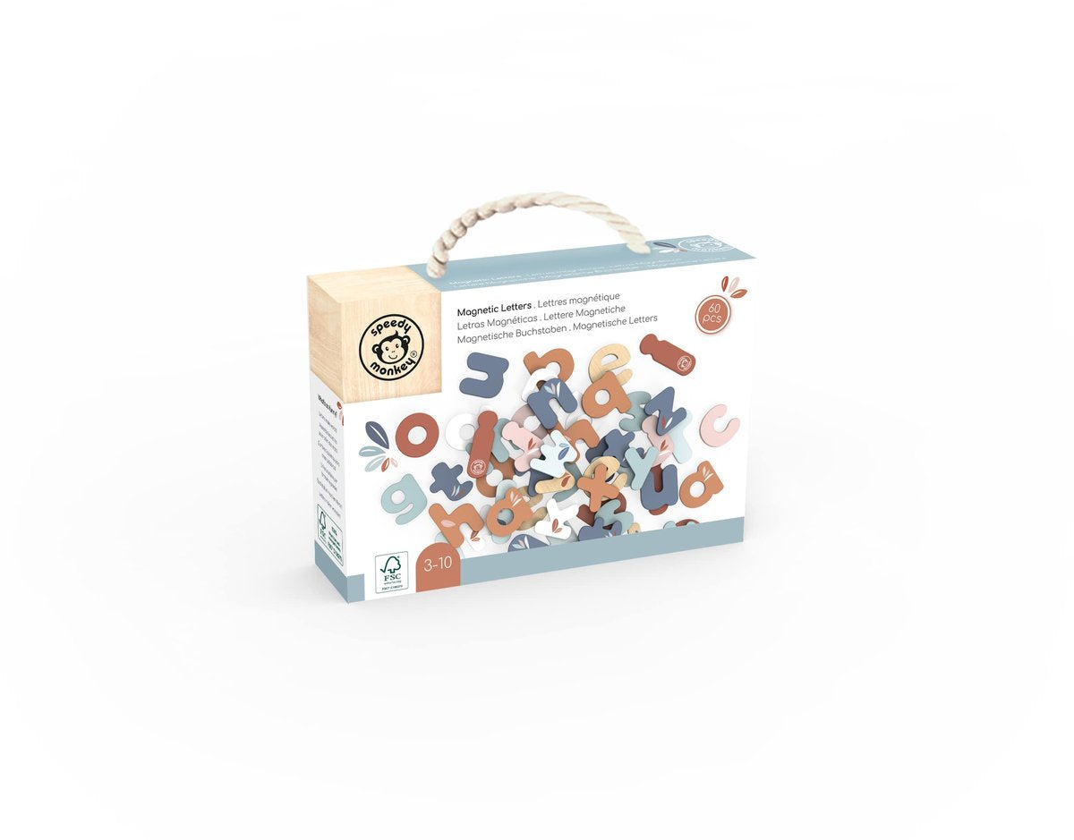 magneet letters SPEEDY MONKEY