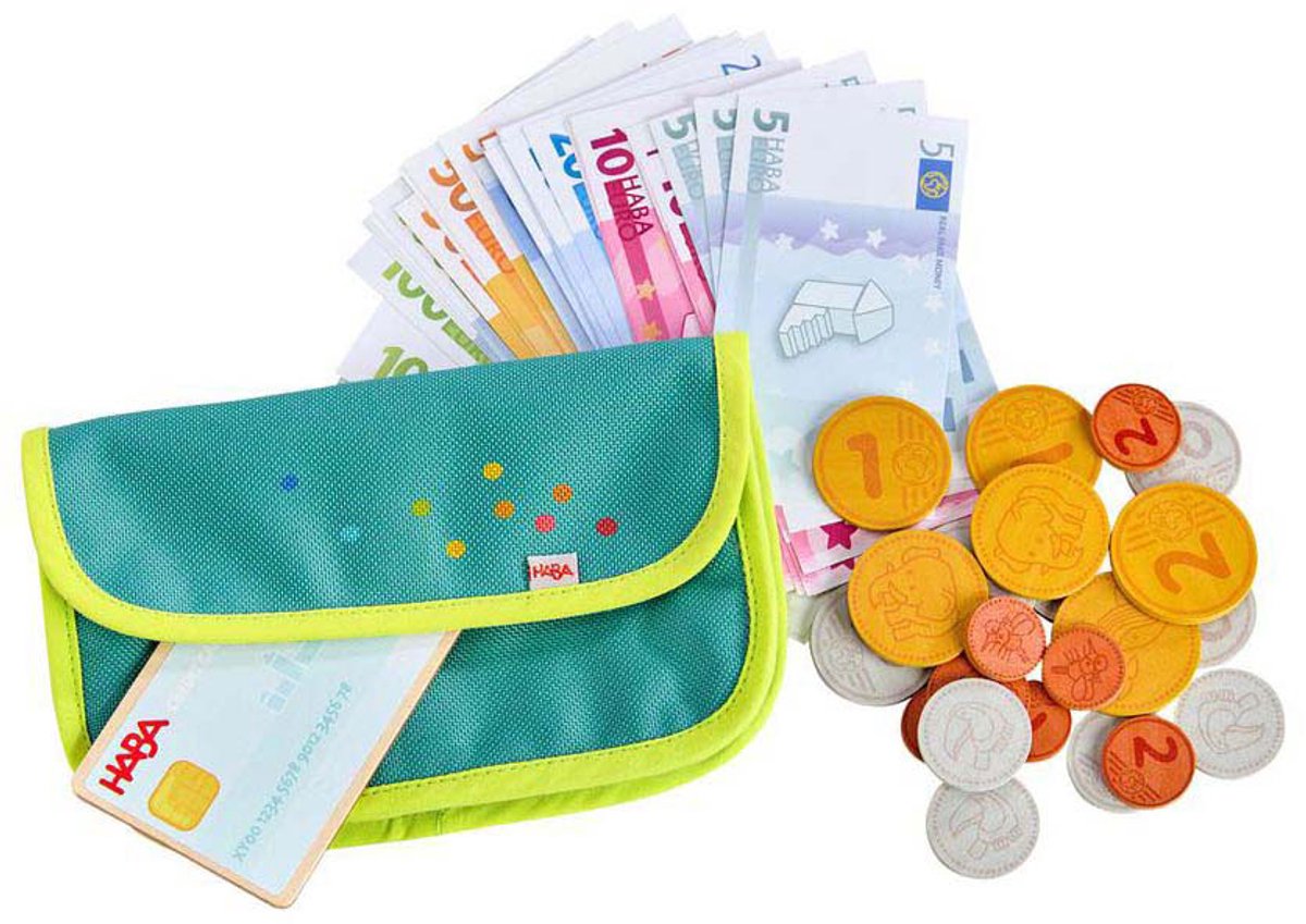speelgeld met portemonee creative play HABA