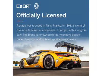 bouwpakket auto Renault sport RS.01 met afstandsbediening