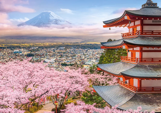 Puzzle spring in japan 500pc