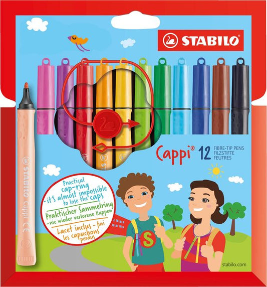 kleurstiften STABILO cappi 12pc