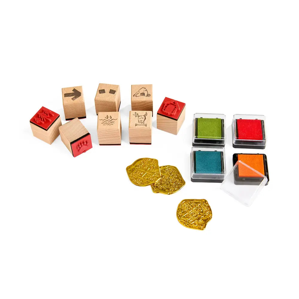 stamp your map explorer safari TERRA KIDS HABA
