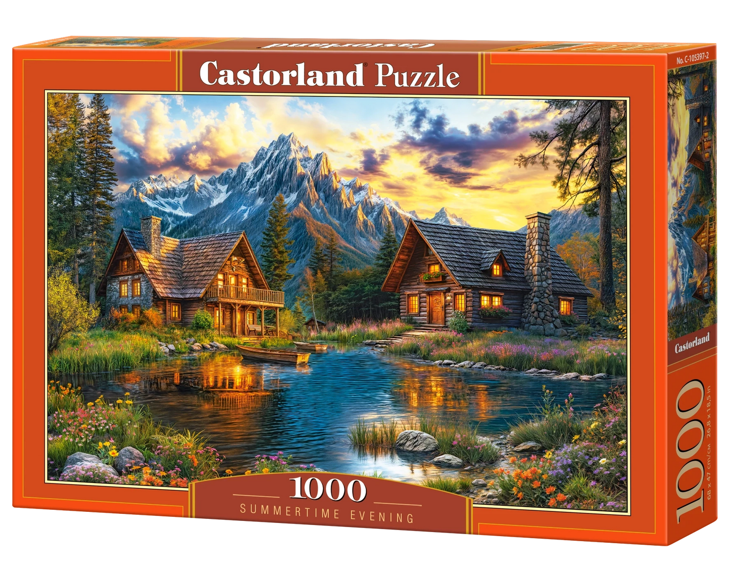 Puzzle Jardin de printemps de l'harmonie 1000 pièces