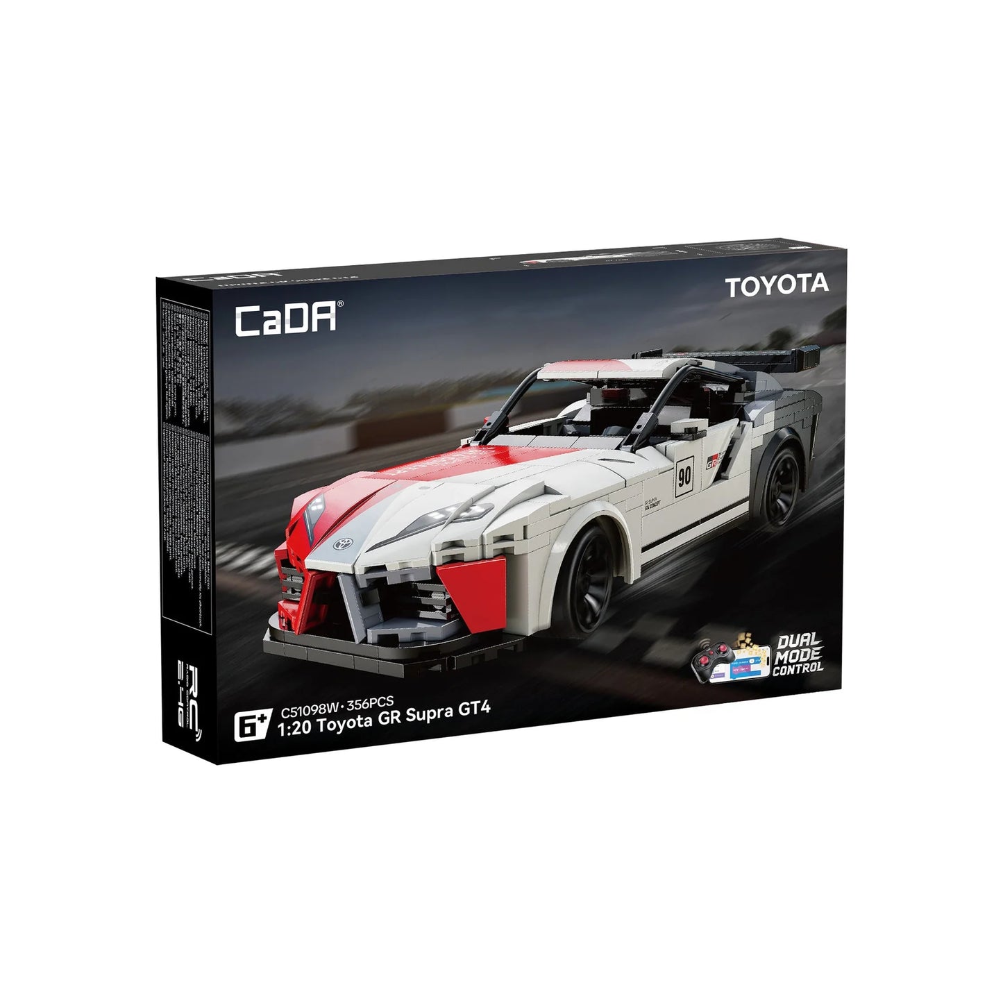 Maquette voiture télécommandée Toyota GR supra GT4