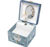 juwelenkistje met muziek swan lake blue