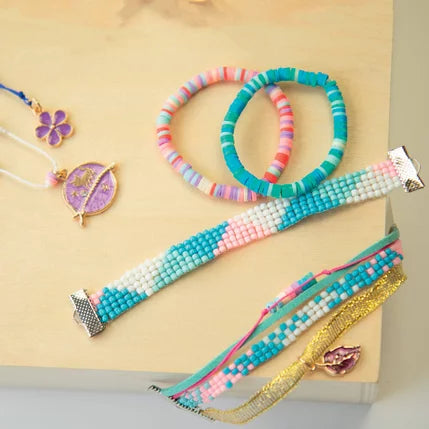 bijoux box - XL bead loom an jewelries workshop