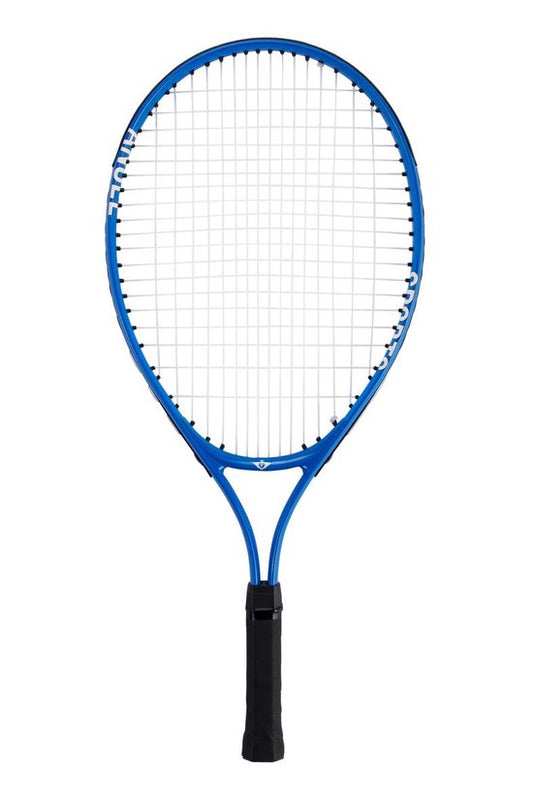 raquette de tennis aluminium bleue 23"