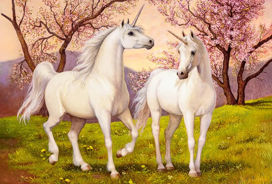 puzzel unicorn love 1000pc