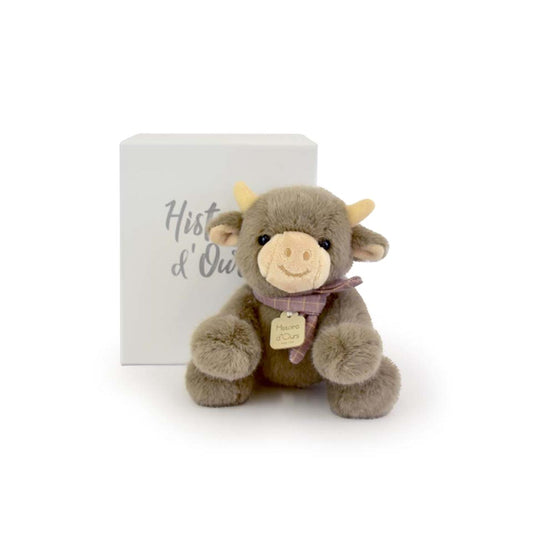 notre histoire de vache en peluche