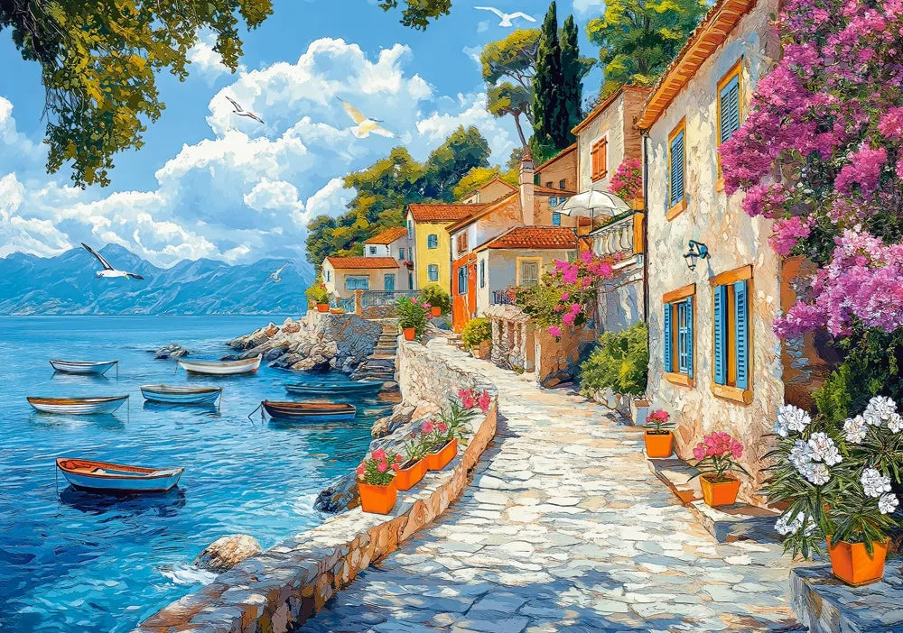 Puzzle mediterranean walk 500pc