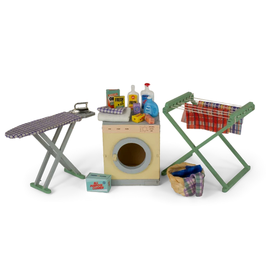 het muizenhuis Mini Scene Kit - wasdag