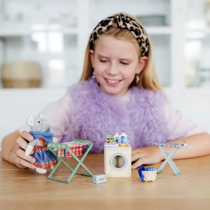 het muizenhuis Mini Scene Kit - wasdag