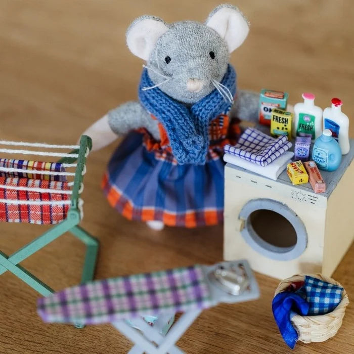 het muizenhuis Mini Scene Kit - wasdag