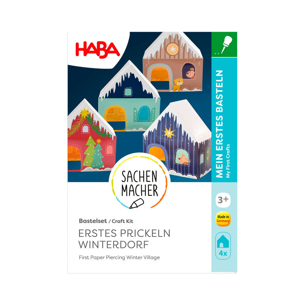 eerste knutselsets winter/kerst - voor 3-jarigen HABA