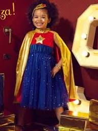 verkleedset super hero girl