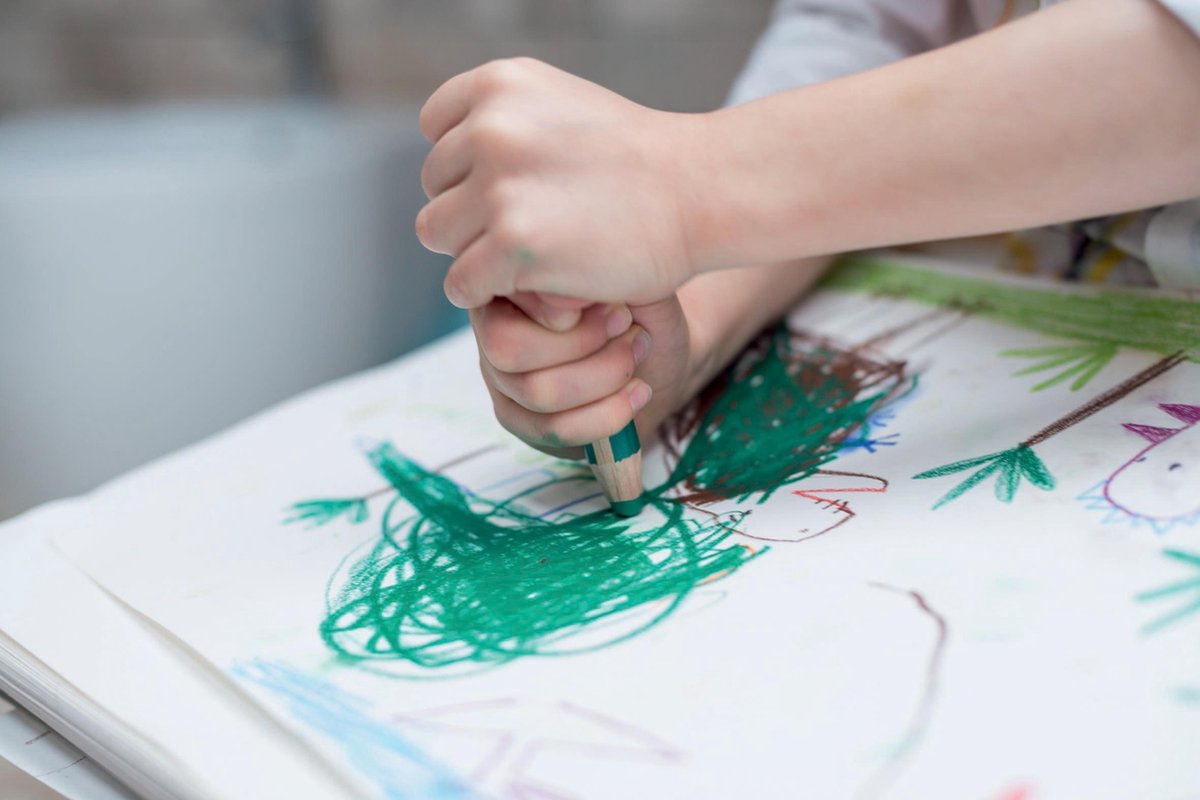 10 dikke kleurpotloden STABILO woody multitalent 3 in 1 met slijper