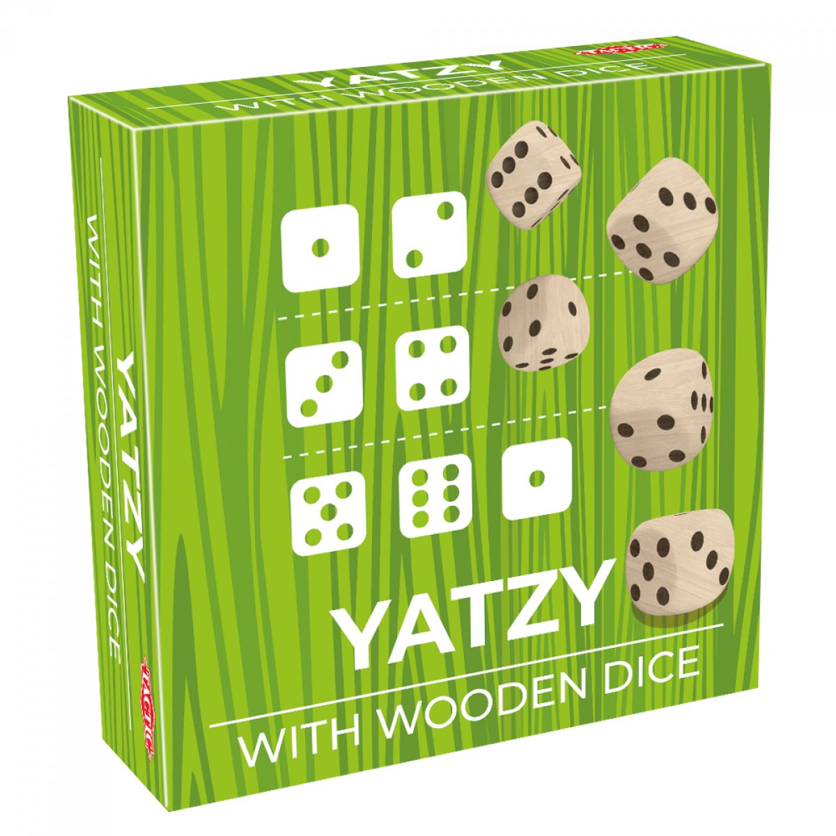 Yatzy avec dés en bois et livret