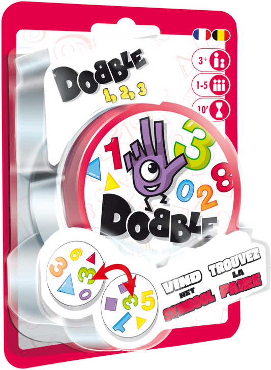 Dobble 1,2,3 Blister- NED-FRA