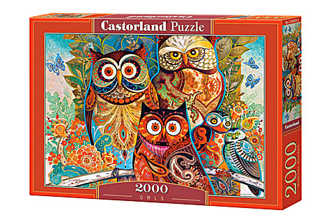 puzzel stuks owls 2000pc