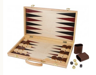 schaakspel en backgammon - jeu d'échecs et backgammon