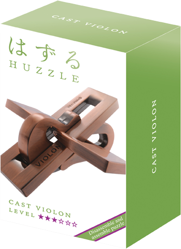 casse-tête en métal 3D niveau 1 à 3 au choix par pièce - HUZZLE puzzles métal 3D