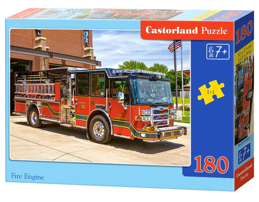 puzzle camion de pompier 180pc
