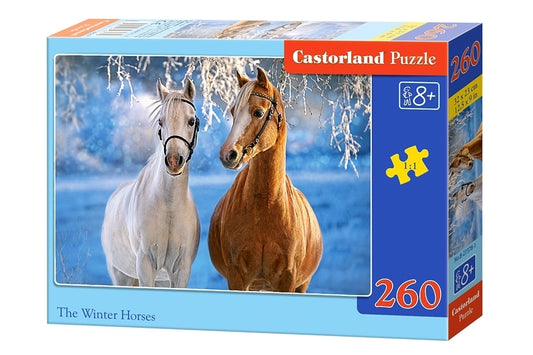 puzzle les chevaux d'hiver 260pc