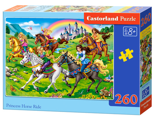puzzle princesse balade à cheval 260pc