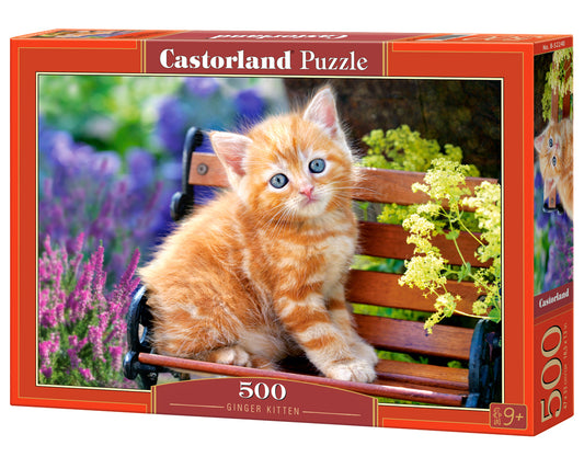 puzzel ginger kitten 500pc