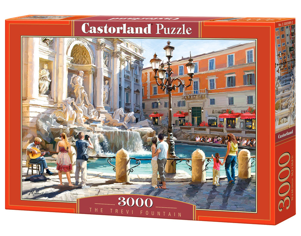 puzzle la fontaine de trevi 3000pc 