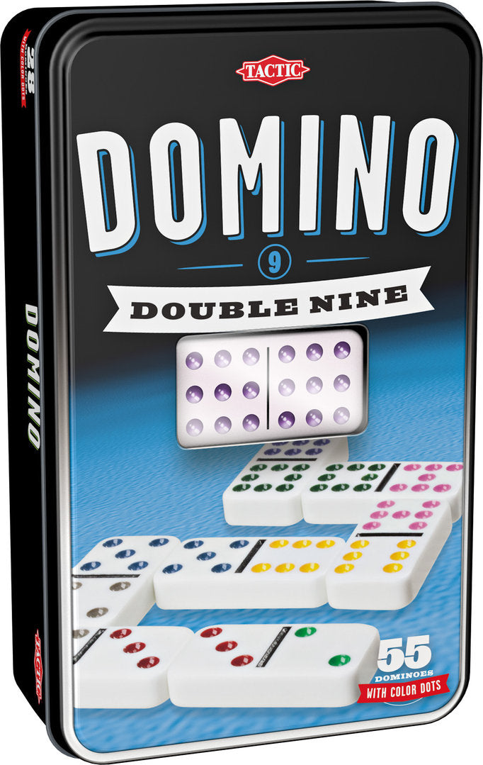 Domino met 9 ogen- avec 9 points